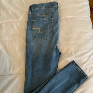 American Eagle super high rise jegging